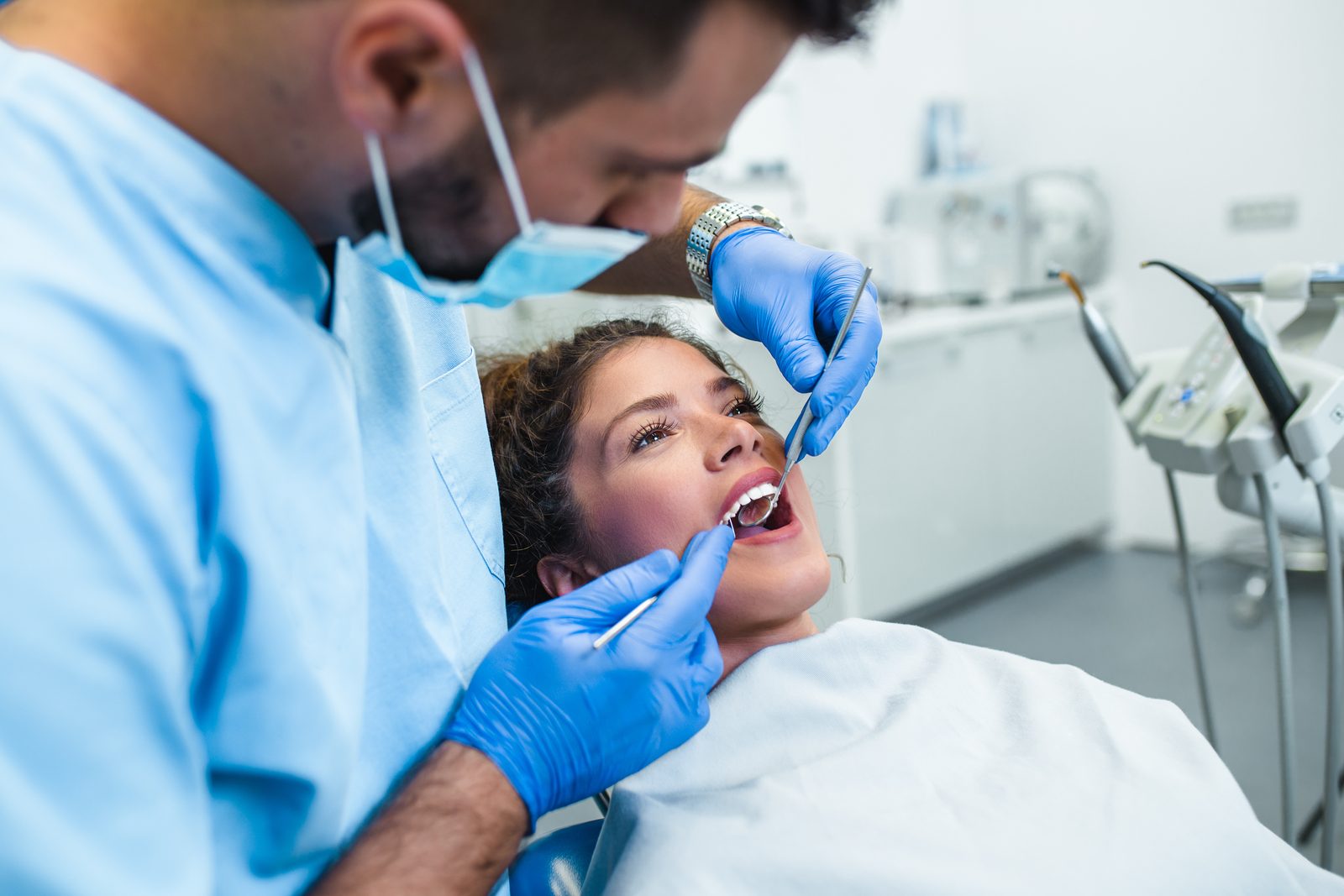 Smiling patient at Vineland Dental